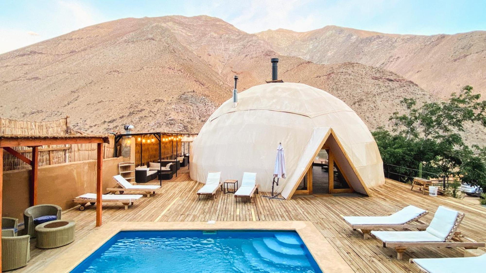Milodge Elqui Domos Pisco Elqui Exterior foto
